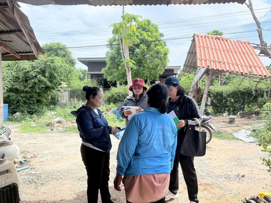 สำรวจบ้านที่อยู่อาศัยของผู้สูงอายุกลุ่มเปราะบาง