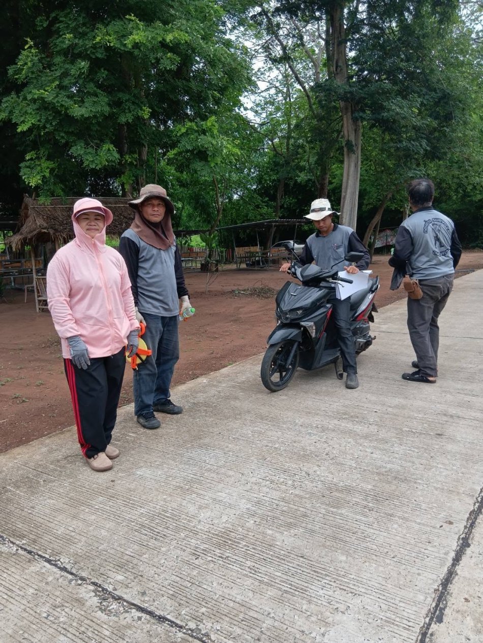 สำรวจพื้นที่ตามประชาคม